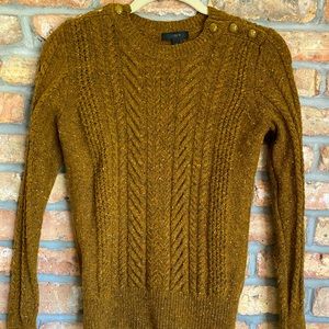 J. Crew tweed sweater